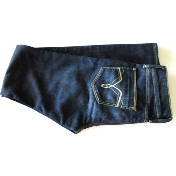 Mavi Zoe Boot Cut Jeans 26/34 - Retro Deep Hollywood Star Denim Low-Rise NewWTag - Picture 7 of 10